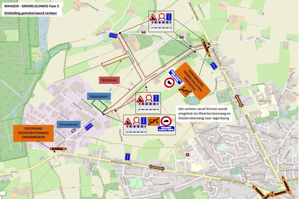 N217 deze week 2x gedeeltelijk afgesloten rondom ‘s-Gravendeel