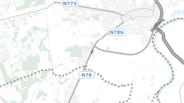 Verlengen voorsorteerstrook Maastrichtersteenweg (N78)