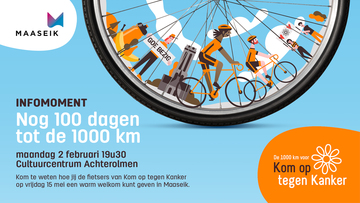 Infomoment: Nog 100 dagen tot de 1000 km