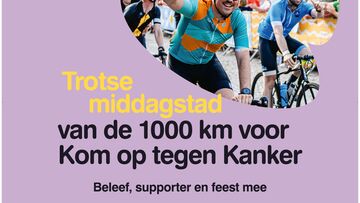 De 1000 km voor Kom op tegen Kanker
