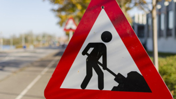Meer verkeer door wegwerkzaamheden