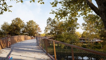 Watertoegangspoort Neeroeteren in stroomversnelling